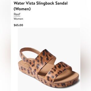*new* Reef Water Vista Leopard Sandals